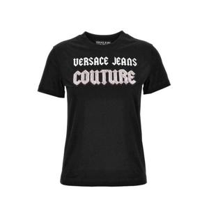 베르사체 반팔 티셔츠 77HAHC02 CJ01C899 Black