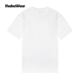 샤카웨어 가먼트다이 맥스 헤비웨이트 무지 오버핏 레이어드 반팔 티셔츠 화이트 GDS01