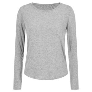 샵앤) 여성 국산 라운드넥 이너겸용 스판 실키 긴팔 무지 티셔츠 DAI-WSH-20384-그레이