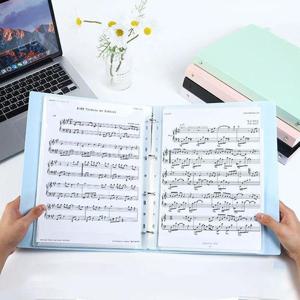 A4 4공 클리어 악보파일 20매 LMCF-0102