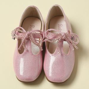 로엠걸즈리본 블링 플랫 구두RGWC25S2P