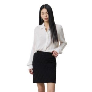 [시슬리]오버핏 사이드 버튼 블라우스(5IDTLQ08R)