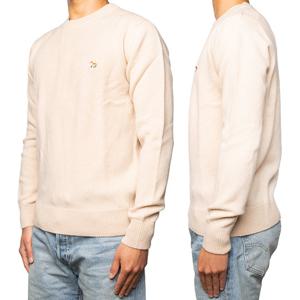 메종키츠네 폭스 패치 니트 HM00502KT1006