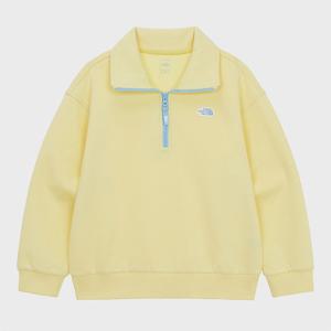 [노스페이스] 키즈 스쿨데이 하프집 NM5MR07T_LYE