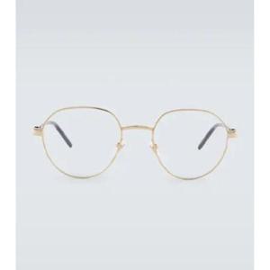 구찌 오벌 프레임 안경 P00689110