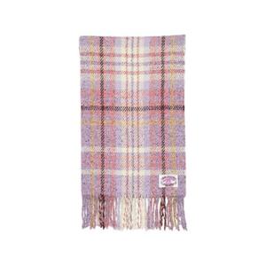 아크네 스튜디오 플레이드 프린지 머플러 바이올렛 퍼플 CA0325-ADE