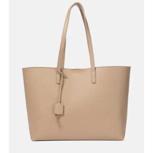 생로랑 Shopping E W 레더 토트 백 P00533622