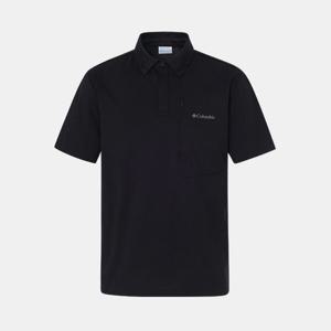 [컬럼비아]남성 히든 버튼 포켓 카라티셔츠_블랙(C62-YMD615)