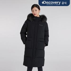 여성 고쉬 구스다운 롱패딩 (BLACK) DWDJ7F046-BKS