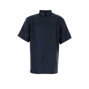 프라다 반팔 셔츠 UCS514SOOO16GE F0008 BLUE