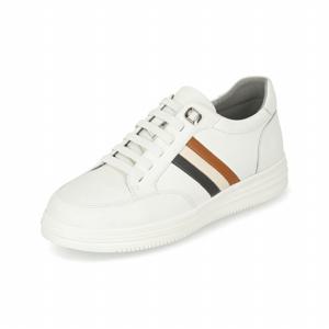 [엘칸토(남성화)]남성 소가죽 콤비 배색 키높이 스니커즈 4cm (LCMS62U513)