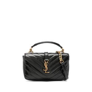 생로랑 아플리케 로고 퀼팅 가죽 지갑 779430DZH07