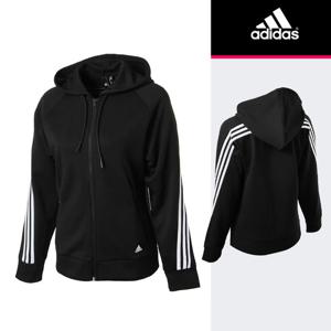 아디다스 우먼스 퓨쳐 아이콘 3S 후드 트랙탑(H57287)