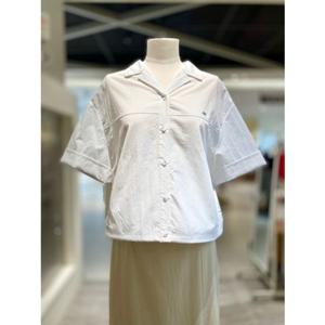 [올리브데올리브] OW5MB440 밑단 스트링 아우터형 반팔블라우스