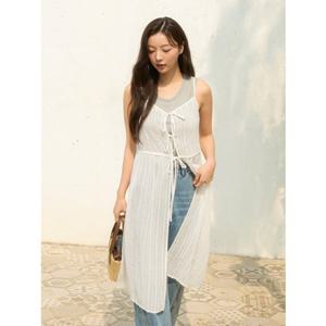 올리브데올리브 레이스 슬리브리스 레이어드 원피스 OH5MO551