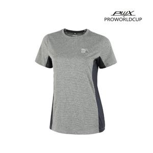 [PWX]Q221-3625-1MG 여성 라운드티셔츠