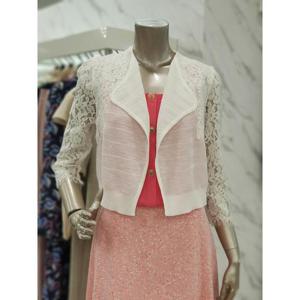 미니멈 세이브존01 미니멈 레이스 블록 니트 카디건 MXBAKC4200