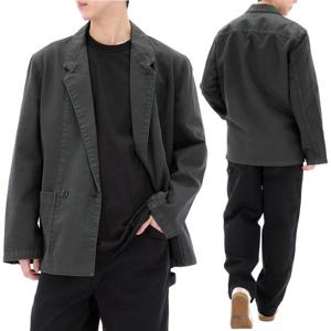 25SS 르메르 워크웨어 더블 브레스티드 자켓 JA1062 LD1040 BL714