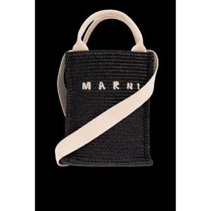 Marni 로고 자수 숄더백 SHMP0145U0P3860 Z1Q44 TP940970640