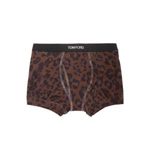 Tom Ford 레오파드 프린트 박서 브리프 T4LC31110 208 TP934770141