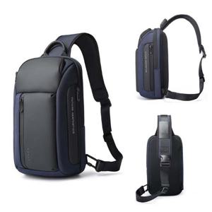 남자 타블렛 슬링백 패션 데일리 네이비 메신저백