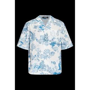 베르사체 코랄 시어터 올오버 프린트 반팔 셔츠 10202931A15385 5W910 TP940286849