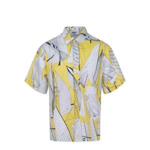 MSGM 그래픽 프린트 반팔 셔츠 3840ME1225705 006 TP934667058