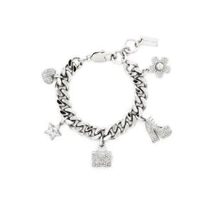 25 FW  크리스털 장식 참 디테일 브레이슬릿 2R3JBR001J81059 TP432261836