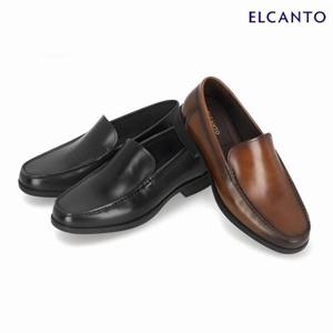 엘칸토  (LCMD40U513) 남성 소가죽 베이직로퍼 3cm