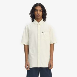 [Baseline] 숏 슬리브 옥스포드 셔츠 - 에크루 AFPM2518730-F79