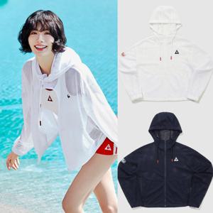 르꼬끄 [나나 착용] 여성 루즈핏 커버업 메쉬 자켓 QQ222SJK65