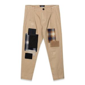 DSQUARED 패치가 달린 바지 DQ1182KD0A0UDQ707