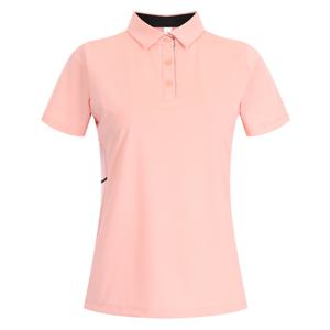 샵앤) 여성 프리미엄 골프 카라넥 스판 반팔 티셔츠 LB-WSH-20635-핑크