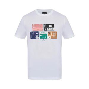 25 FW 폴스미스 그래픽 프린트 티셔츠 M2R011RTP5258 TP438820876