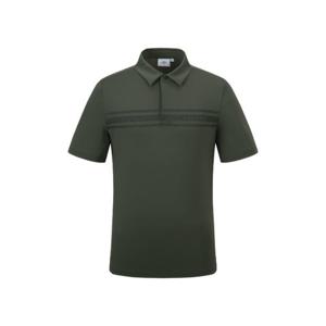 캘러웨이골프반팔티 PQC CMTY24M520_KH 남성 여름 가슴 스트라이프 포인트 티셔츠