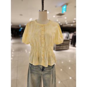 [랩]펀칭 셔링블라우스(AR7XB274)