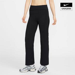[나이키] 원 여성 드라이 핏 하이웨이스트 폴드오버 팬츠 FV7849-010