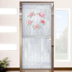 아트박스/꾸밈 ca568-모란꽃패널_현관문시트지