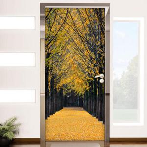 아트박스/꾸밈 tg104-가을길_현관문시트지