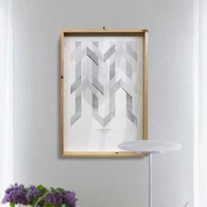 아트박스/꾸밈 th623-우드프레임액자_유니크그레이3