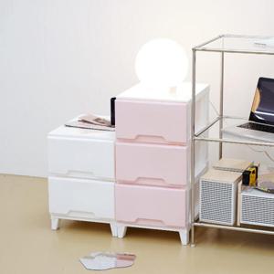 아트박스/보노하우스 모던 데코스 플라스틱서랍장 3단