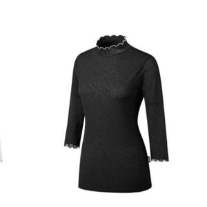 엘르골프 세이브존01 여성 넥셔링 골조직 목크넥 티셔츠 6I45402 199