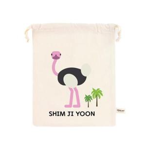 아트박스/디자인아지트 [주문제작]스트링파우치 애니멀월드 타조