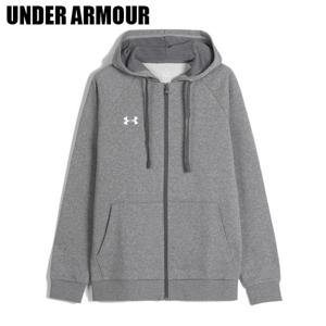 [언더아머] 남성 라이벌 플리스 풀 집 후드집업 1379767-025