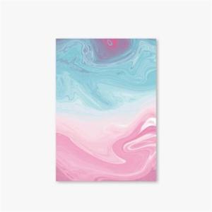 아트박스/에이블밤부 [Marbling Series] Type B - Skyblue Pink