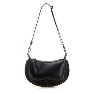 Isabel Marant Oskan Moon 지퍼 숄더백 PP0003FAA1C01M 01BK TP934470154