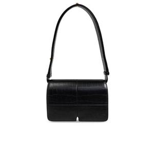 Burberry Snip 엠보싱 폴드오버 탑 숄더백 8092827A1189 BLACK TP942718281