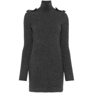 Alexander McQueen ribbed roll neck mini dress 10270004674824 TP717441304