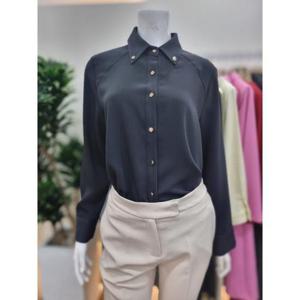 아니베F 세이브존06 금장버튼 블라우스 A51WBL5J00