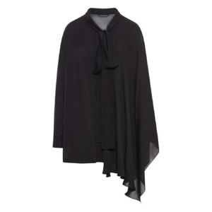 25 FW 발렌시아가 비대칭 타이 넥 블라우스 839280TIN13 TP439135993